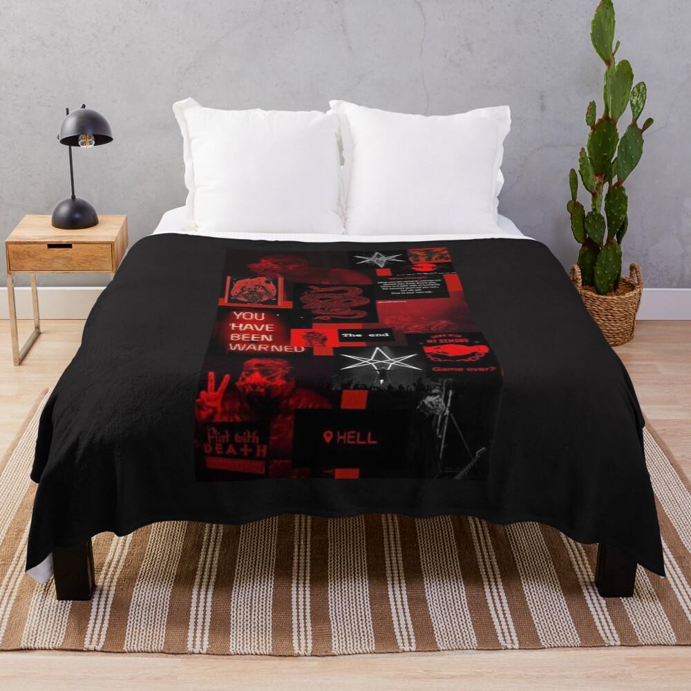 You have been warned Throw Blanket