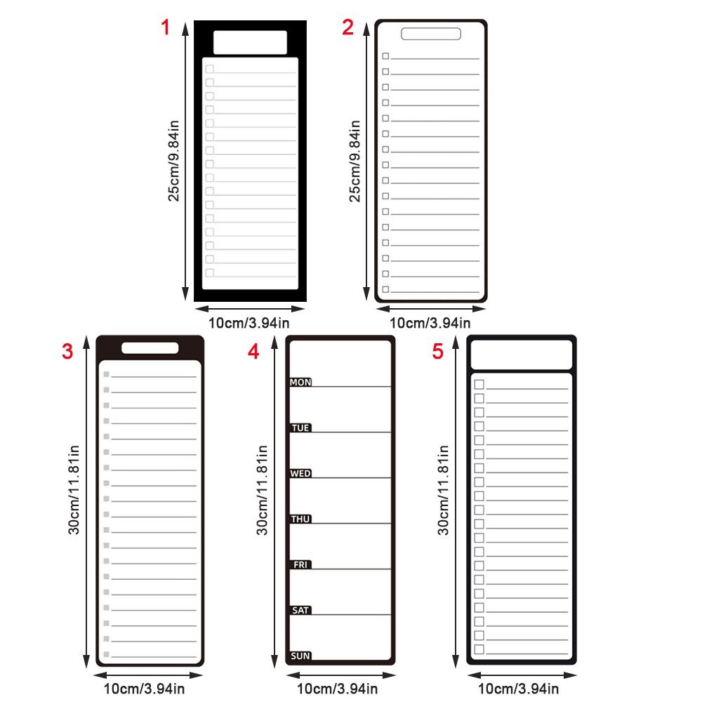 Magnetic Checklist Board Dry Erase To Do List Memo Board Schedule Planner Magnet Home Kitchen