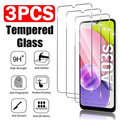 3 шт. Закаленное стекло для Samsung Galaxy A03 A05S A07 A06 A11 A15 A17 A12S A13 A14 A16 4G 5G Защитная пленка для экрана