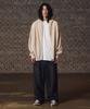 FILLUMINATE Subdude Knit Hoodie Zip-Up Grey