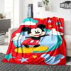 1pc Mickey Mouse Friends flannel Blanket for Super Soft Cute Comfort Blanket for Travel Bedding Couch Sofa Blanket Y73035