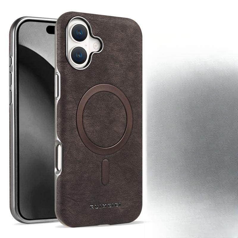 Подходит для чехлов Apple 16, замшевый iPhone15promax, магнитный, 14 полная защита, 13 противоударный, матовое гальваническое покрытие