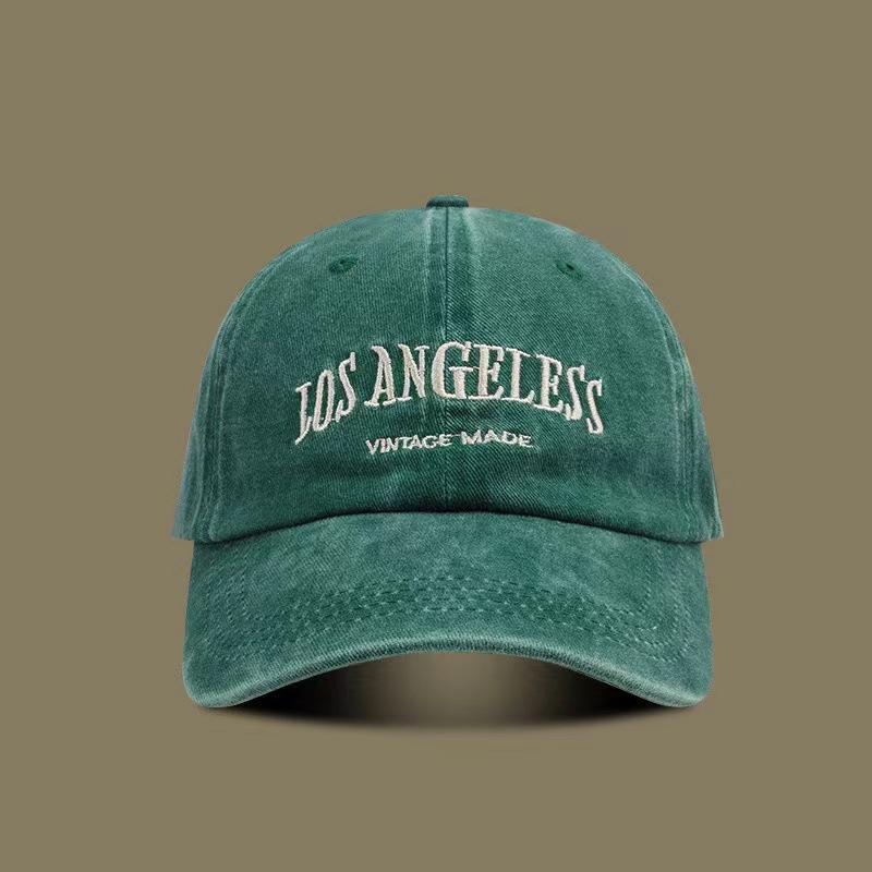 Ретро-вымытая американская бейсболка с буквами для пар, универсальная для женщин, чтобы подчеркнуть черты лица, маленькая кепка-утка для