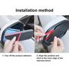 Peugeot 208 3008 308 2008 Special Edition | 2 Pack Car Rearview Mirror Carbon Fiber Rain Cover Reverse Mirror Rain Shield