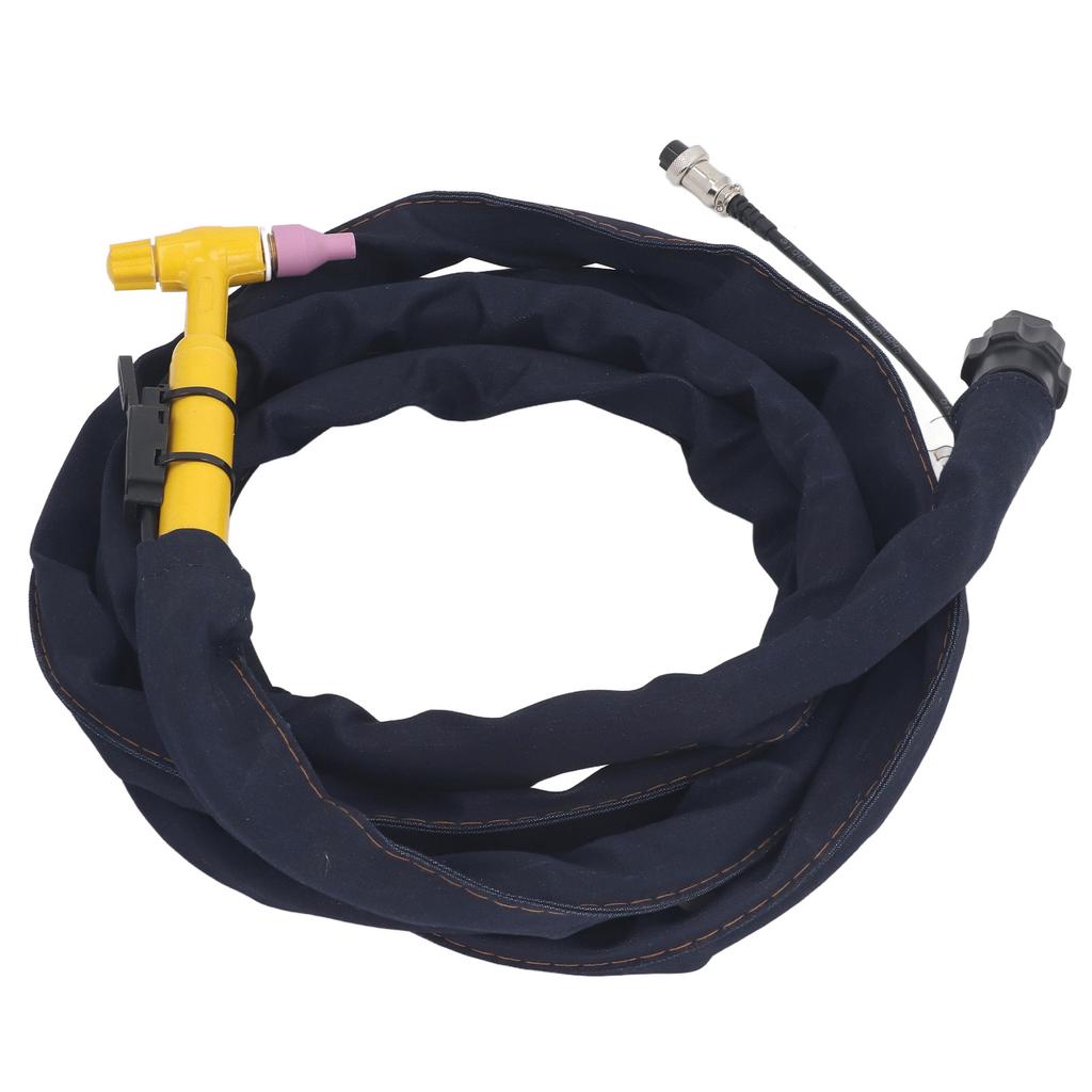 Комплект горелки TIG QQ150A 4 м, аргоновая сварочная горелка с воздушным охлаждением и чехлом из силиконовой ткани