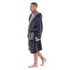Keanu Mens Fleece Dressing Gown