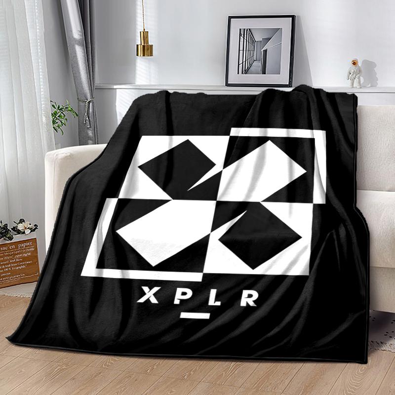 1pc Blanket Sam and Colby Print Design, Lightweight Blanket for Sofa, Bed- Soft &Warm, Gift for All Seasons like Christmas, Halloween
