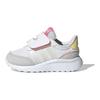 adidas Neo Run 70S Ac Синтетическая кожа Удобные Прочные Низкие Спортивные Повседневные Кроссовки для малышей Белый Серый GW1485