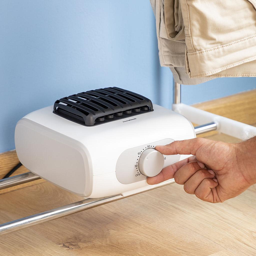 Портативная электрическая сушилка с 2 уровнями Dupledry Blue InnovaGoods 1200 Вт