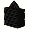 12pcs Luxurious Satin Napkin Set - Reusable, Washable, and Durable Polyester Cloth Napkins for Dining, Wedding, Party Decor