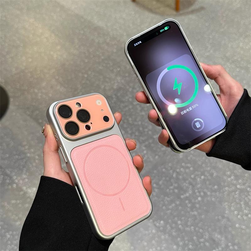 Магнитный стеклянный протектор для линз камеры для чехлов iPhone 14-17 Pro