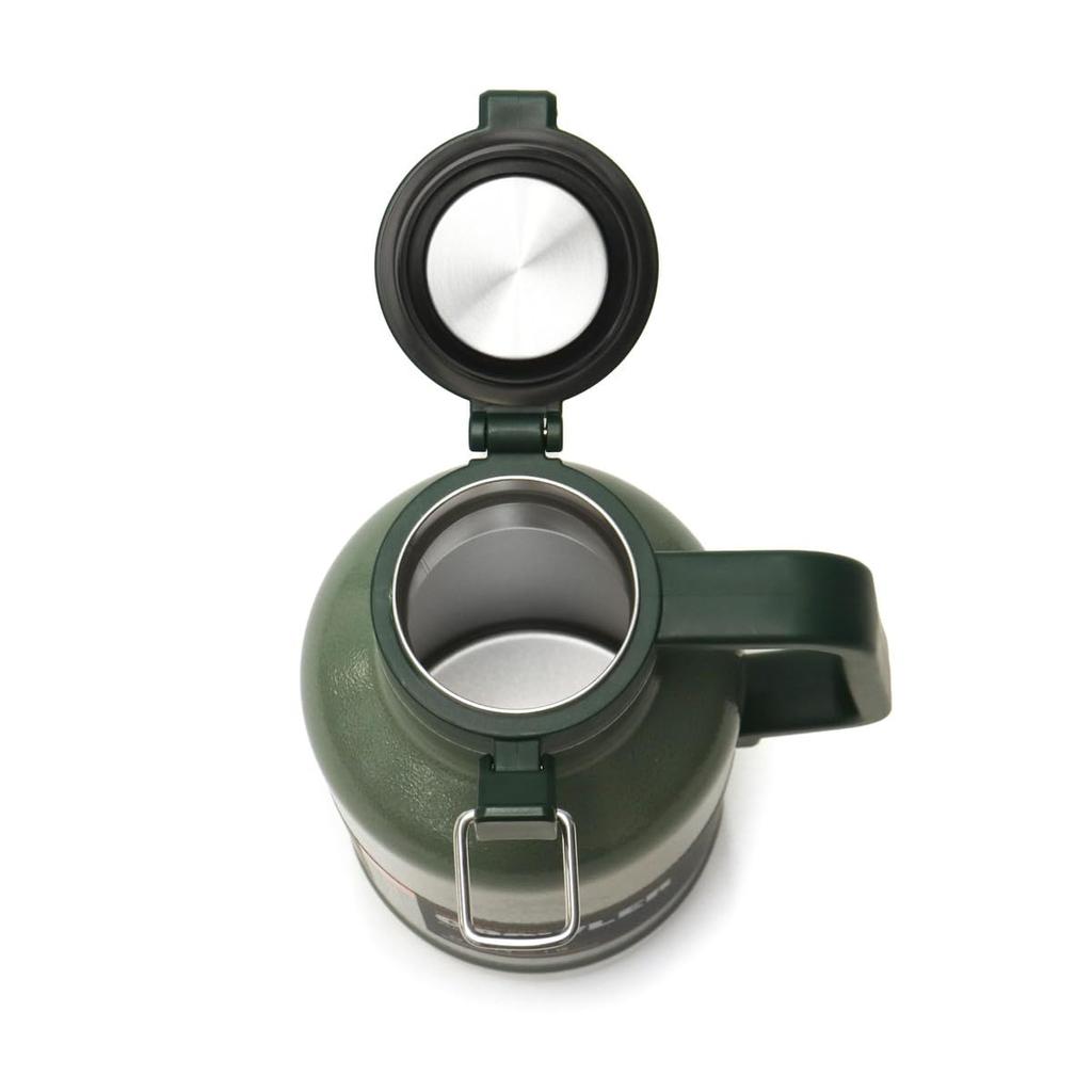 STANLEY Бутылка для воды из нержавеющей стали, классическая вакуумная бутылка для холодного хранения, 1,9 л 10-01941-145 (Зеленый/FF)