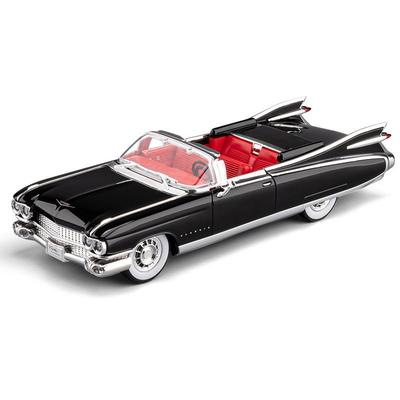 1/24 Cadillac Eldorado 1959 Модель спортивного автомобиля из сплава Металлическая литая Звук и свет Инерционный механизм Подарок для мальчика Украшение Игрушки на Хэллоуин