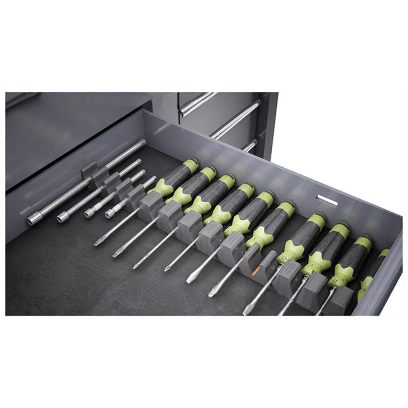 Magnetic Screwdriver Organizer Rack Heavy Duty Screwdriver Holder Organizer Tool Holder Storage Holder for Screwdrivers