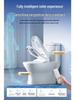 Умное сиденье для унитаза с подогревом, дистанционным управлением, автоматическим открытием, функциями омывания и сушки