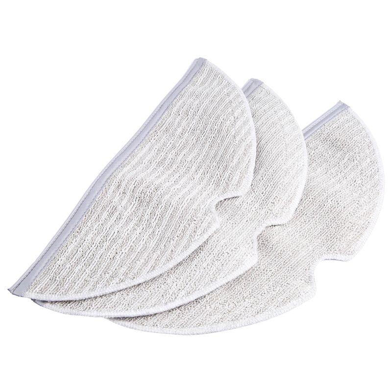 ABJI-10Pcs Full Coverage Mopping Cloths For Xiaomi Roborock S5 S50 S51 S55 S6 S6 MAXV S5 MAX Vacuum Cleaner