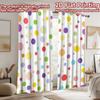 2D flat Photography Backdrop Background cloth Colorful Dots on White 100% Polyester Party & Holiday Decor Perfect for
