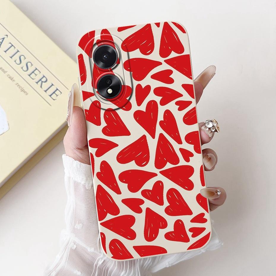 Fashion Painting Phone Case For OPPO A18 A38 Soft Silicone Shockproof Cover For Oppo A18 A38 Cases Bumpers
