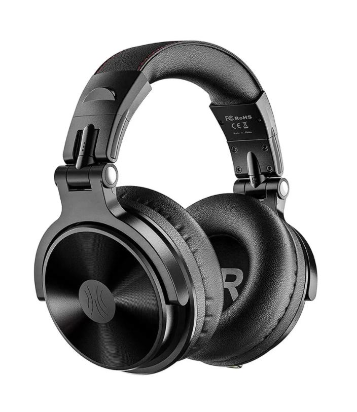 Беспроводные наушники Oneodio Pro C 110 часов воспроизведения, Bluetooth 5.2, складная удобная посадка, стереонаушники с глубокими басами и микрофоном