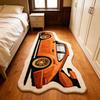 Car Shape Rugs for Bedroom Creativity Bedside Floor Mat Thick Plush Living Room Decoration Washable Carpet Home Fluffy Soft Rug