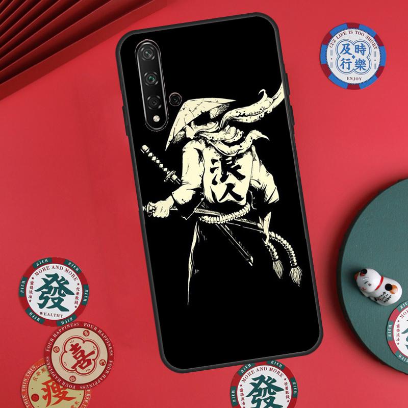 Японское искусство самураев Для Huawei Nova Y73 Y72 Y61 Y91 Y90 Y70 Y60 12s 12i 11i 8i 9 10 SE P60 Pro P30 P40 Lite Чехол