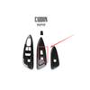 Car Carbon Fiber Black Central Console Gear Shift Window Button Air Vent Cover Accessories For Hyundai Veloster - LHD