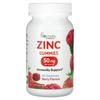 Zinc Gummies, Berry, 25 Mg, 60 Gummies