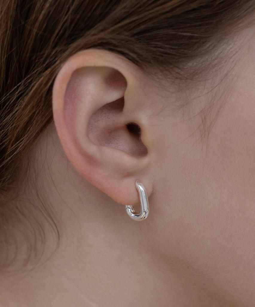 Серьги-кольца Tatiana Arc Link Ec3170