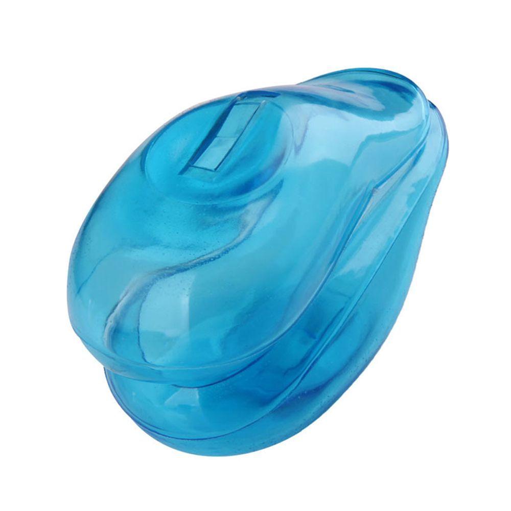 Barber Blue Color Clear Silicone Ear Cover Salon Accessories Noise Protector Hair Dye Shield