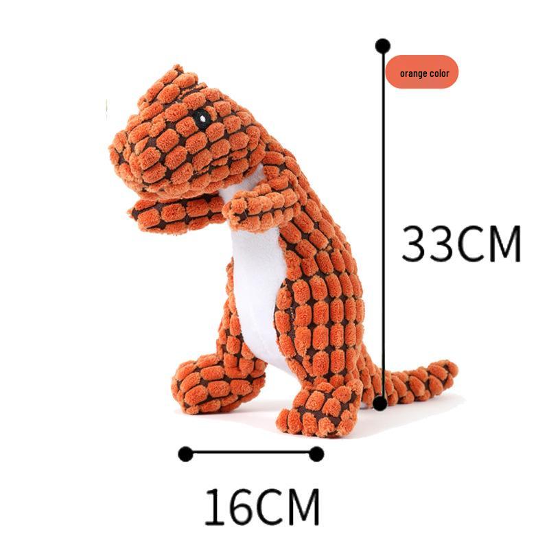 Plush Pizza Dog Toy: Bite-Resistant, Self-Play Molar Reliever for Small & Medium Dogs