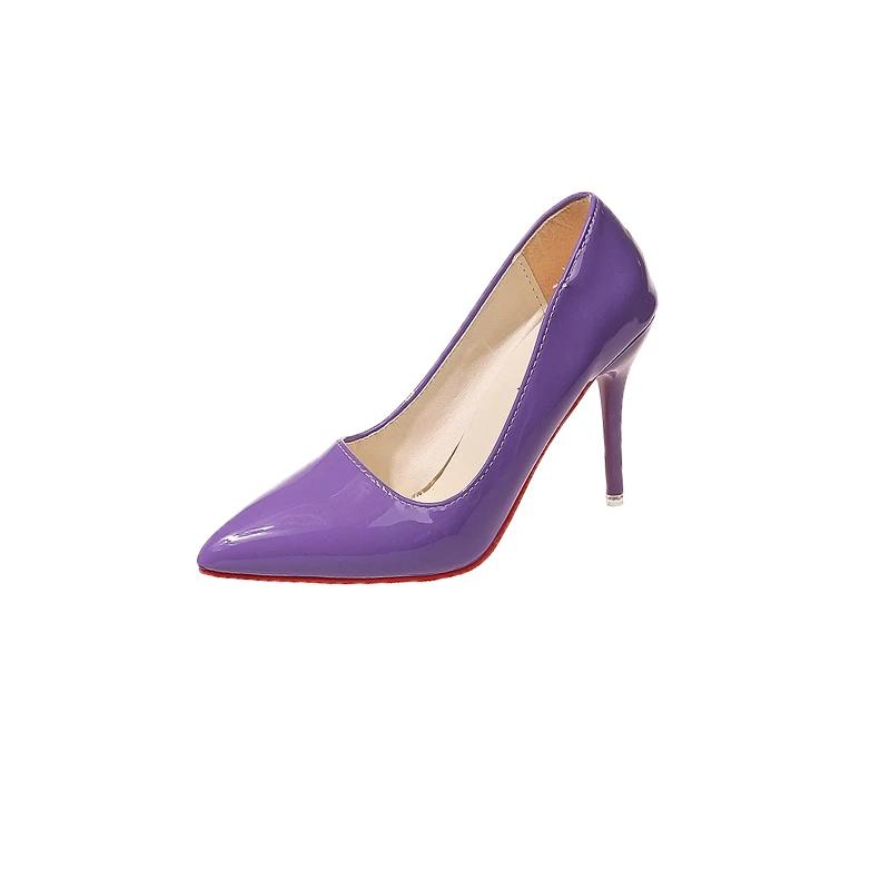 Женская обувь 2024 года, модные женские туфли на высоком каблуке, сексуальные туфли с острым носком, туфли-лодочки для вечеринок, женская горячая распродажа, туфли на каблуках больших размеров для женщин