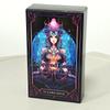 Вдохновленное неоновым таро 10,3*6 см неоновое искусство вдохновленное колода карт таро Райдера Уэйта Смита 78 шт.