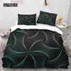 Colorful Geometric Duvet Cover Set Psychedelic Swirl Bedding Set King Queen For Kids Adults Room Microfiber Abstract Quilt Cover