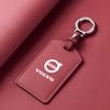 Кожаный чехол-кошелек для умной NFC-карты-ключа автомобиля, сумка для ключей, держатель-оболочка для Volvo EM90 EX30 2024 Polestar, аксессуары для защиты автомобильного ключа