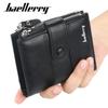 Men Zip Card Holder Business Design Artificial Leather Purse Wallet for Mens Gifts