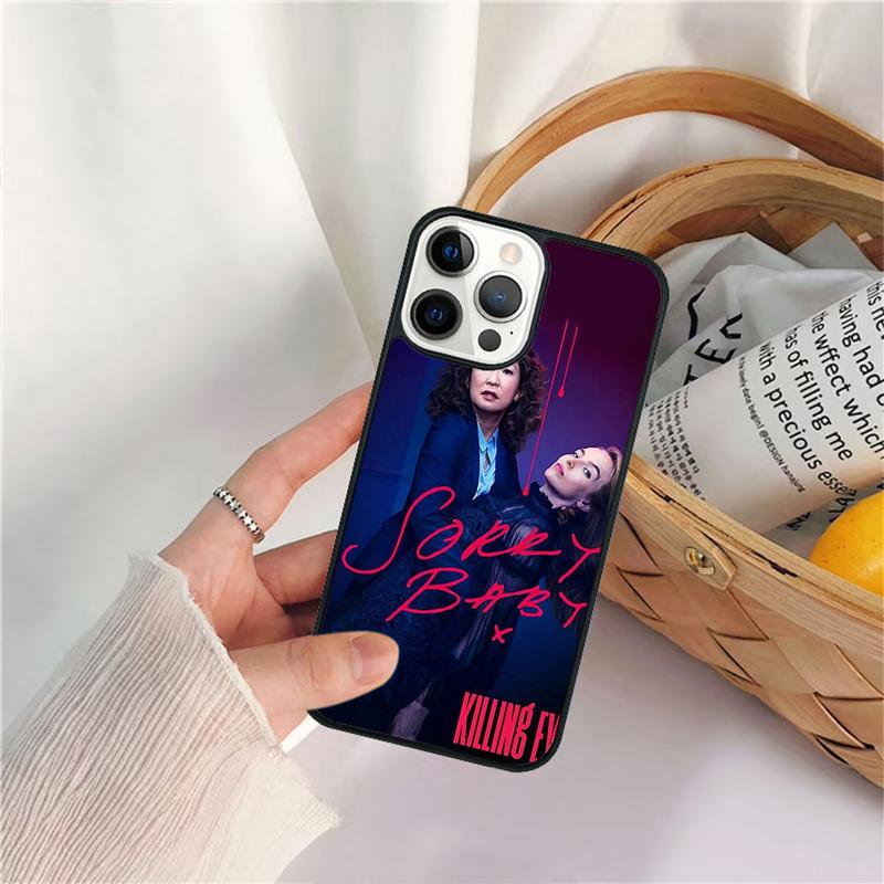 Сериал Убивая Еву Вилланель Ева Чехол для телефона для iPhone 17 Air 16 15 14 11 12 13 Pro MAX Plus coque Чехол