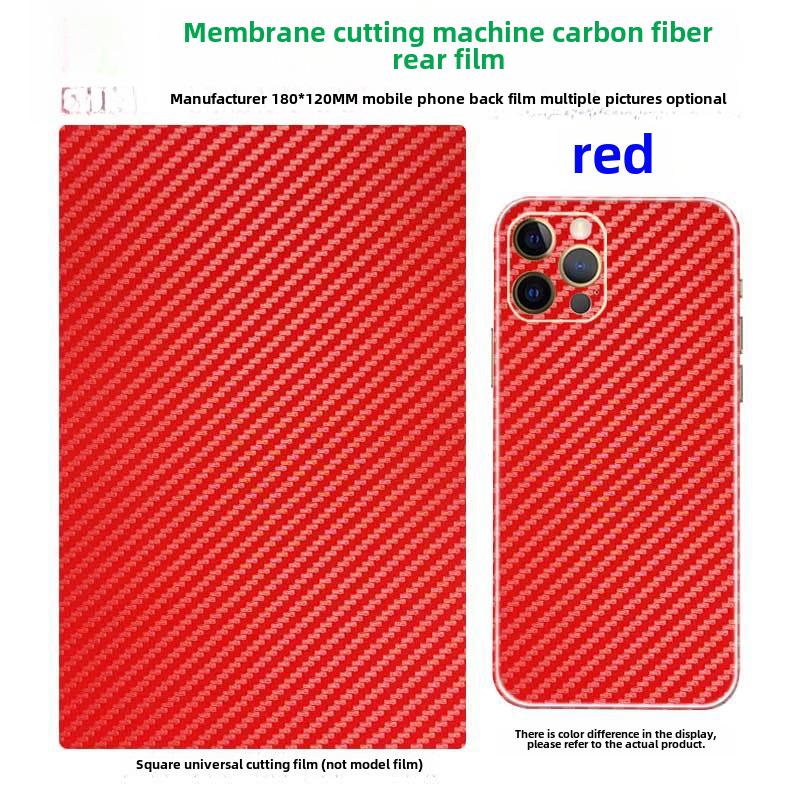 3-слойный 8-дюймовый станок для лазерной резки пленки из углеродного волокна для универсальной пленки для телефонов с рисунком под крокодиловую кожу.