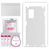 apgo Protective Skin Sticker for the Back+sides Compatible with Realme 9i, Full Wrap Film, Foil, Vinyl - Pattern Transparent Carbon