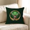 JJagermeister Logo Maple Design Cushion Cover Happy Autumn Harvest Decor Holiday Decorati Pillow Cover