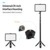 LED Studio Light, RGB Video Light Kit 10 Levels Brightness Dimmable USB LED Video Lighting Kit with Extendable Tripod for Video Recording, Game Stream