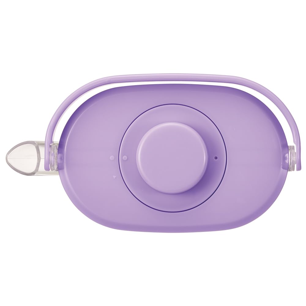 Skater Cold Tea Pot with Can Hold Hot Kuromi Flower Sanrio Design CM10-A Strainer, 1.2L Capacity, Heat-Resistant, Water, Wreath,