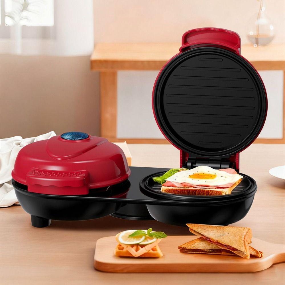 Quick Heat-Up Electric Pancake Maker Multifunction Waffle Machines Breakfast Preparation