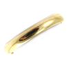 3mm Gold Plated 'Demi-Jonc' Wedding Band