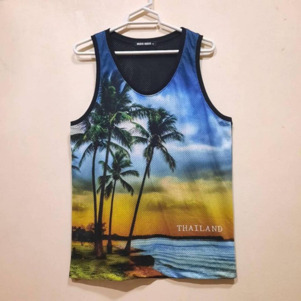 Майка с сеткой с принтом унисекс для мужчин и женщин футболка с сеткой без рукавов 1