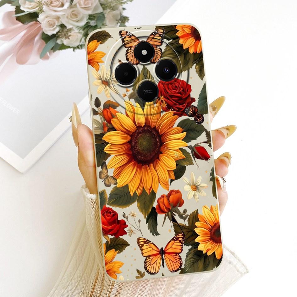 Чехол для Xiaomi Redmi 14C Redmi14C Новый Милый Кот Силиконовый Мягкий Чехол Для Poco C75 PocoC75 Redmi A4 A3 Pro Защитные Чехлы для Телефона
