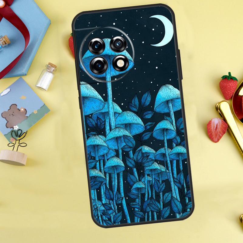 Странный триповый чехол с грибами для OnePlus 12R 10R 13R 13T 15 13 12 11 10 9 10T 8T Nord CE 5 2 3 4 Lite N20 N30