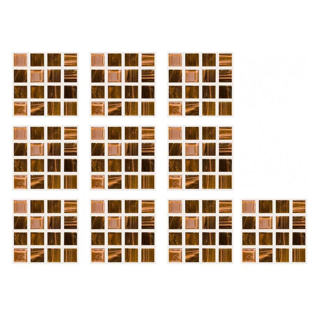 Наклейка на настенную плитку с красочной мраморной мозаикой | 10 шт. 3d стикер на стену из плитки для кухонного фартука | Самоклеящиеся наклейки на плитку для ванной комнаты