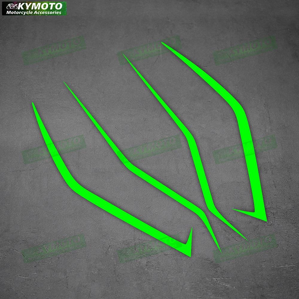 Для мотоцикла NINJA 400 EX400 H2 H2SX аксессуары гоночная облицовка передняя наклейка NINJA 400 EX400 H2 H2SX светоотражающая наклейка