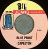 7-дюймовая пластинка CAPLETON - Blue Print BJ033 Big Jeans Recor 2003 Ямайка Регги, Ска и Даб Б/У