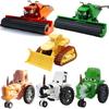 Набор машинок Pixar Cars из сплава: Модели МакКуина, Мэтра, Салли, Шерифа